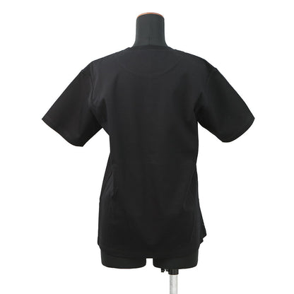 HERMES Maxi T-shirt Cartouche Size 34 BlackH6E4620DC Cotton100%