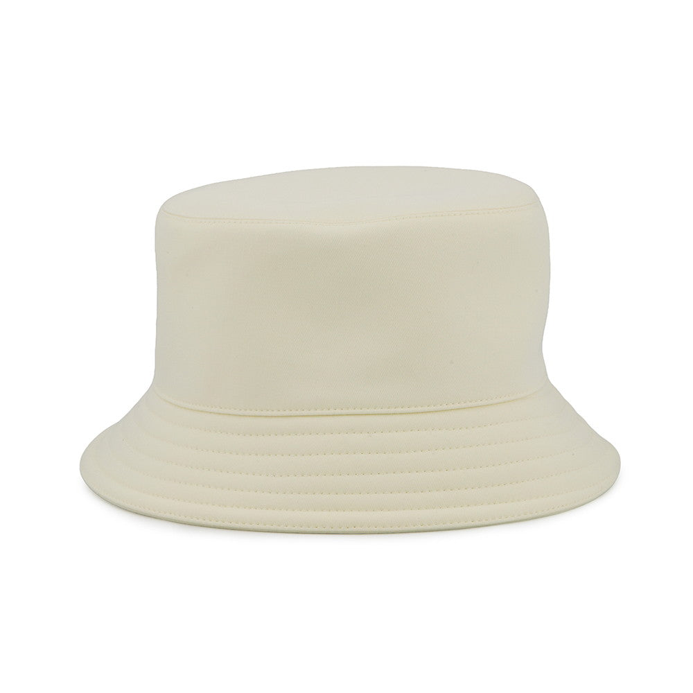 HERMES Harper H Electric Hat Size 59 Blanc Lotus Cotton100%