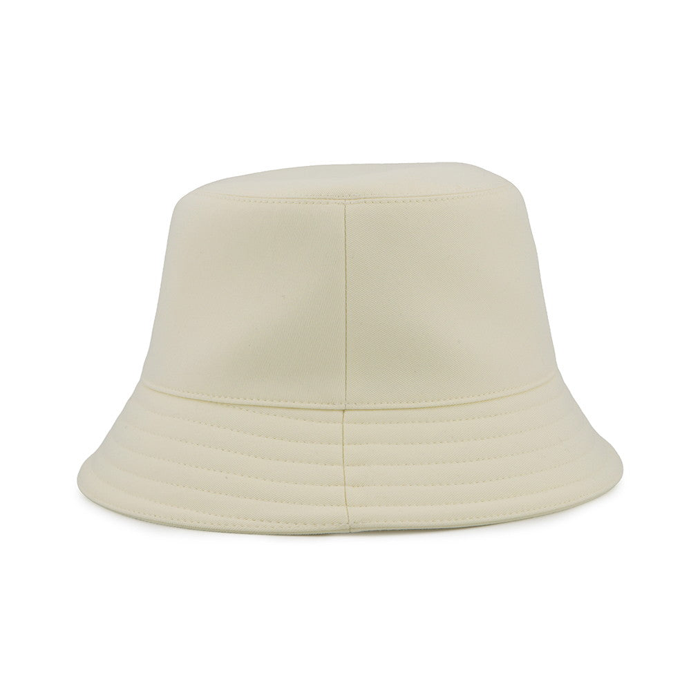 HERMES Harper H Electric Hat Size 59 Blanc Lotus Cotton100%