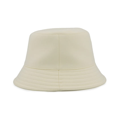 HERMES Harper H Electric Hat Size 59 Blanc Lotus Cotton100%