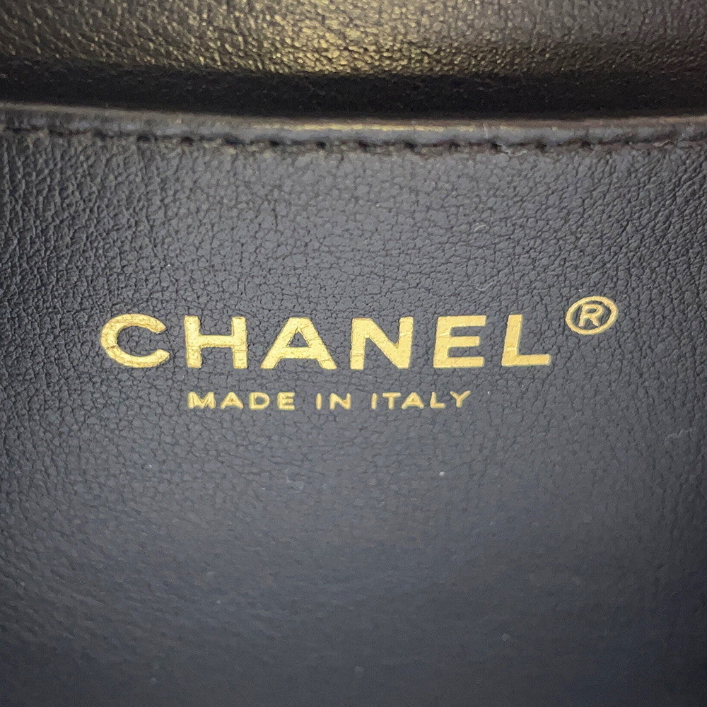 CHANEL Matelasse Small Vanity Bag BlackAS3221 Caviar Leather