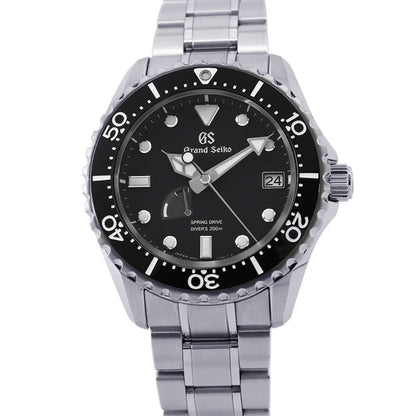 SEIKO Grand Seiko Sports Collection Spring Drive W44mm Stainless Steel Black DialSBGA461