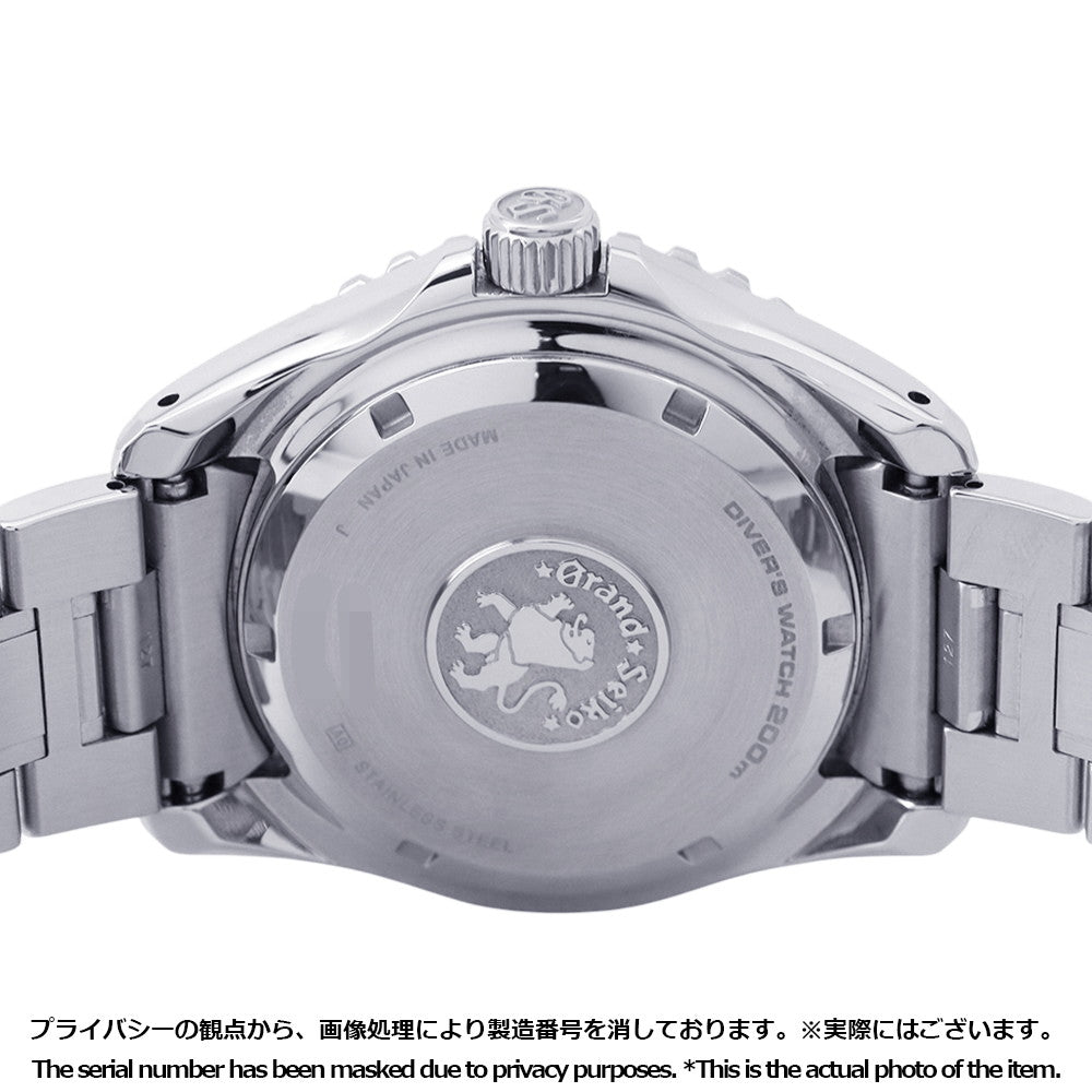 SEIKO Grand Seiko Sports Collection Spring Drive W44mm Stainless Steel Black DialSBGA461
