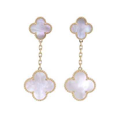 Van Cleef & Arpels Magic Alhambra Earring 2 MotifVCARD78800 18K Yellow Gold