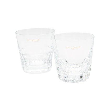 SAINT LOUIS Grass Tumbler Set Transparent Glass