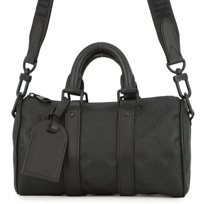 LOUIS VUITTON Keepall Bandouliere NoirM20900 Monogram・Taurillon Size 25