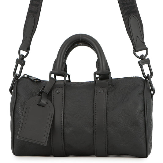 LOUIS VUITTON Keepall Bandouliere NoirM20900 Monogram・Taurillon Size 25