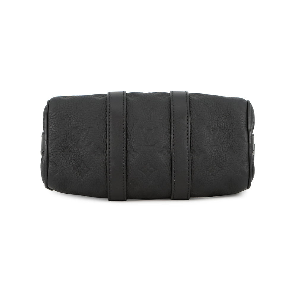 LOUIS VUITTON Keepall Bandouliere NoirM20900 Monogram・Taurillon Size 25