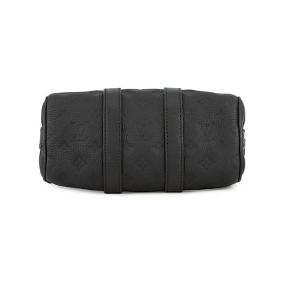 LOUIS VUITTON Keepall Bandouliere NoirM20900 Monogram・Taurillon Size 25