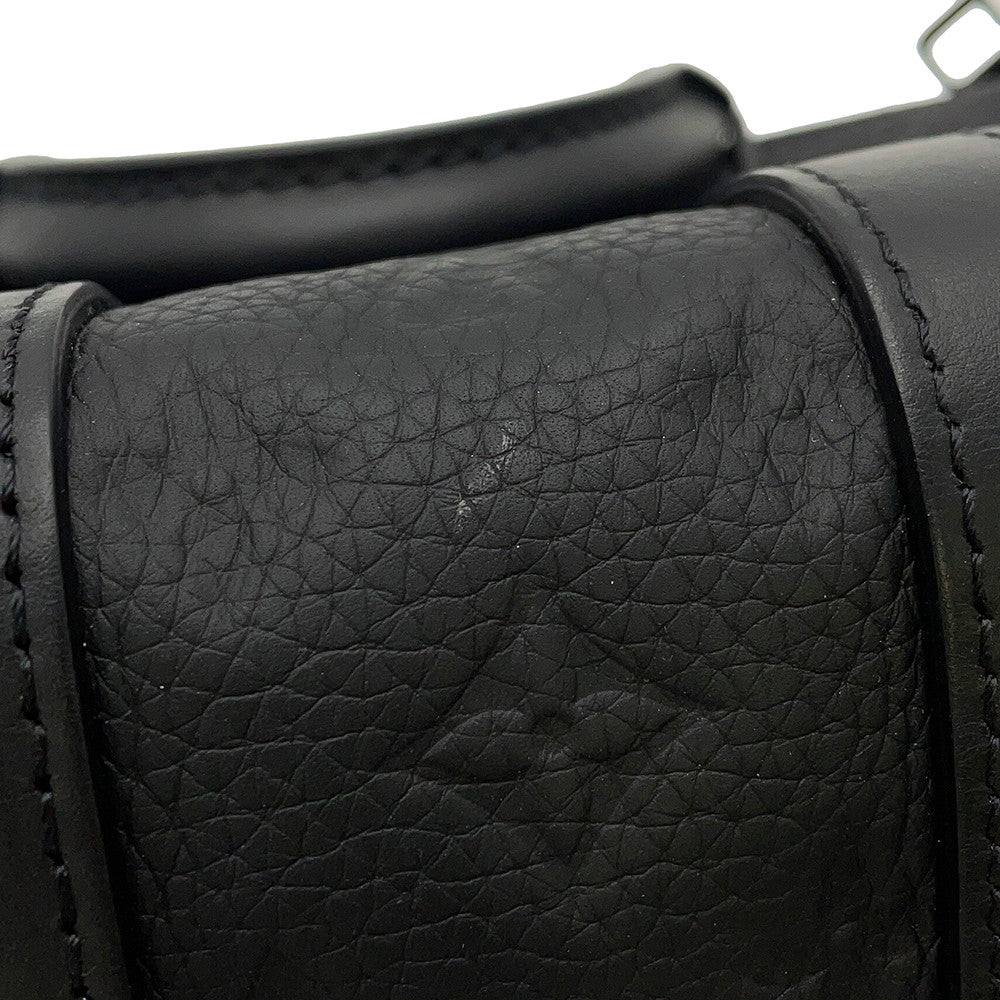 LOUIS VUITTON Keepall Bandouliere NoirM20900 Monogram・Taurillon Size 25