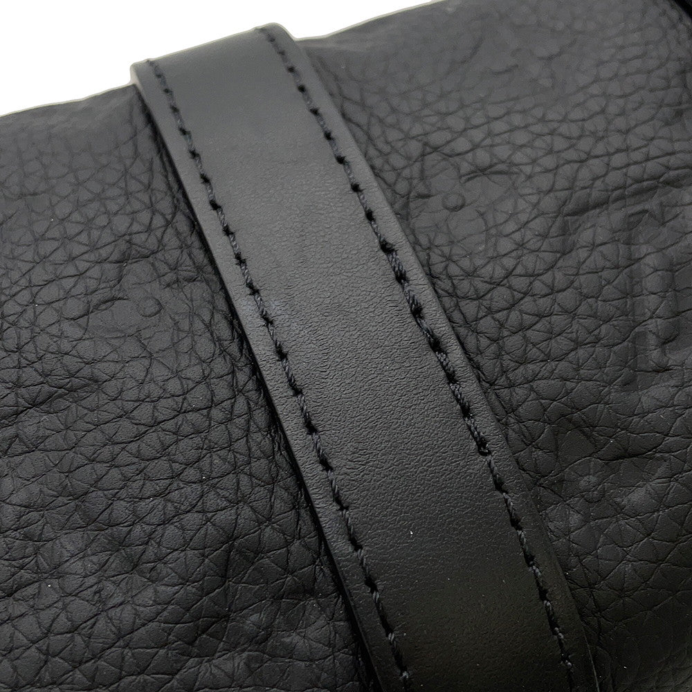 LOUIS VUITTON Keepall Bandouliere NoirM20900 Monogram・Taurillon Size 25