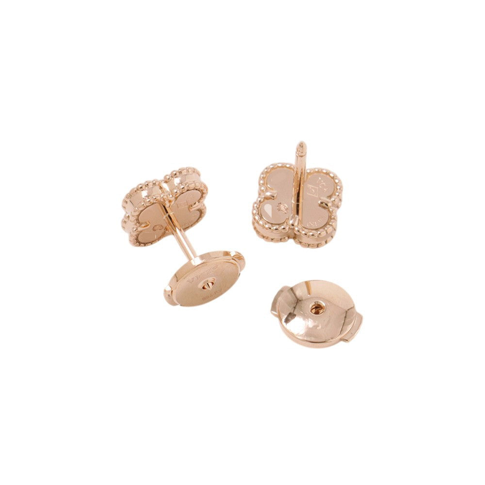 Van Cleef & Arpels Sweet Alhambra EarringsVCARN6BO00 18K Pink Gold