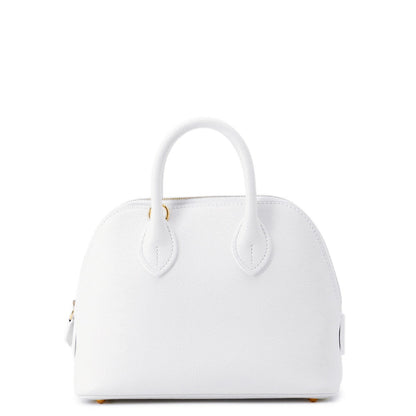 HERMES Bolide 1923 New White Evercolor Size Mini