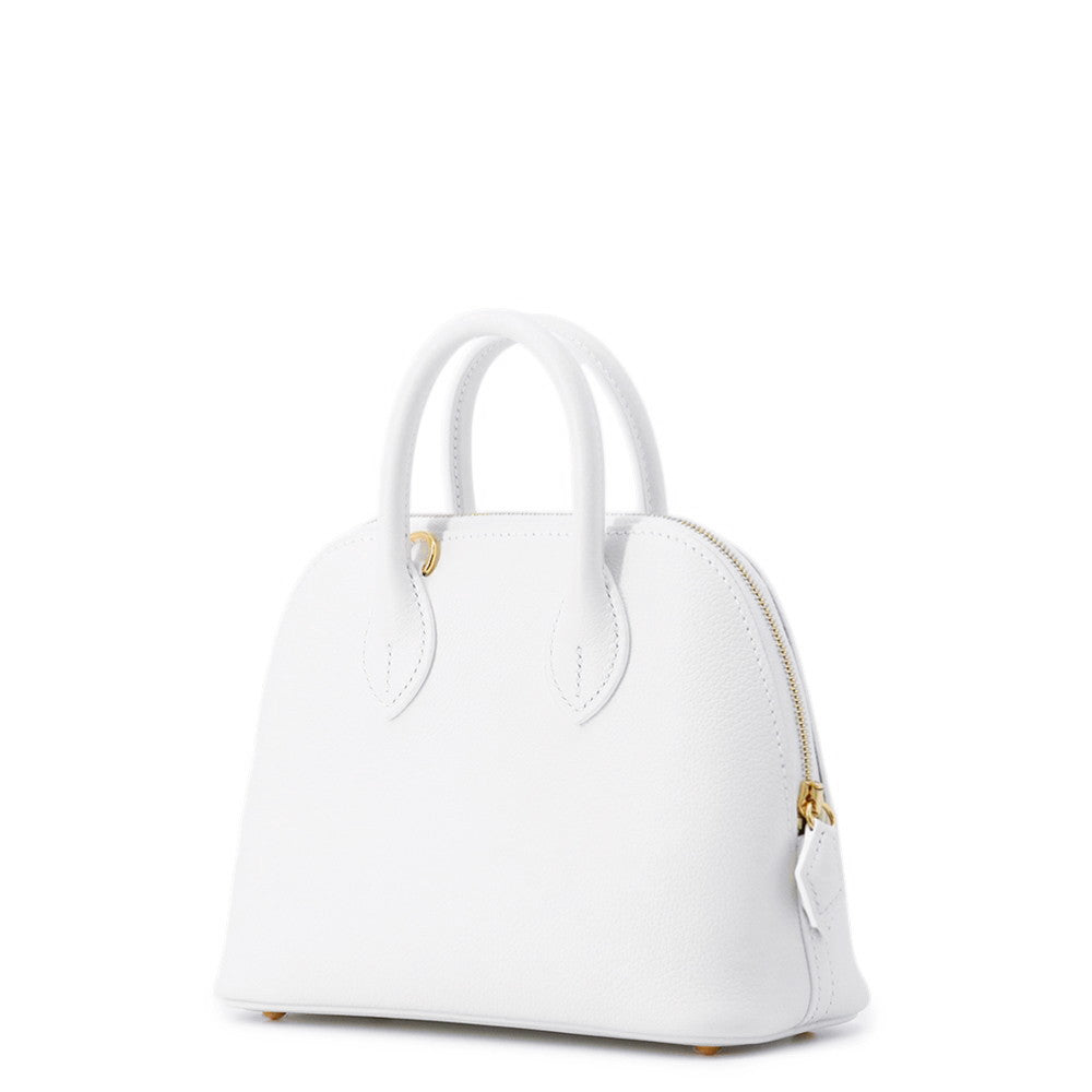 HERMES Bolide 1923 New White Evercolor Size Mini