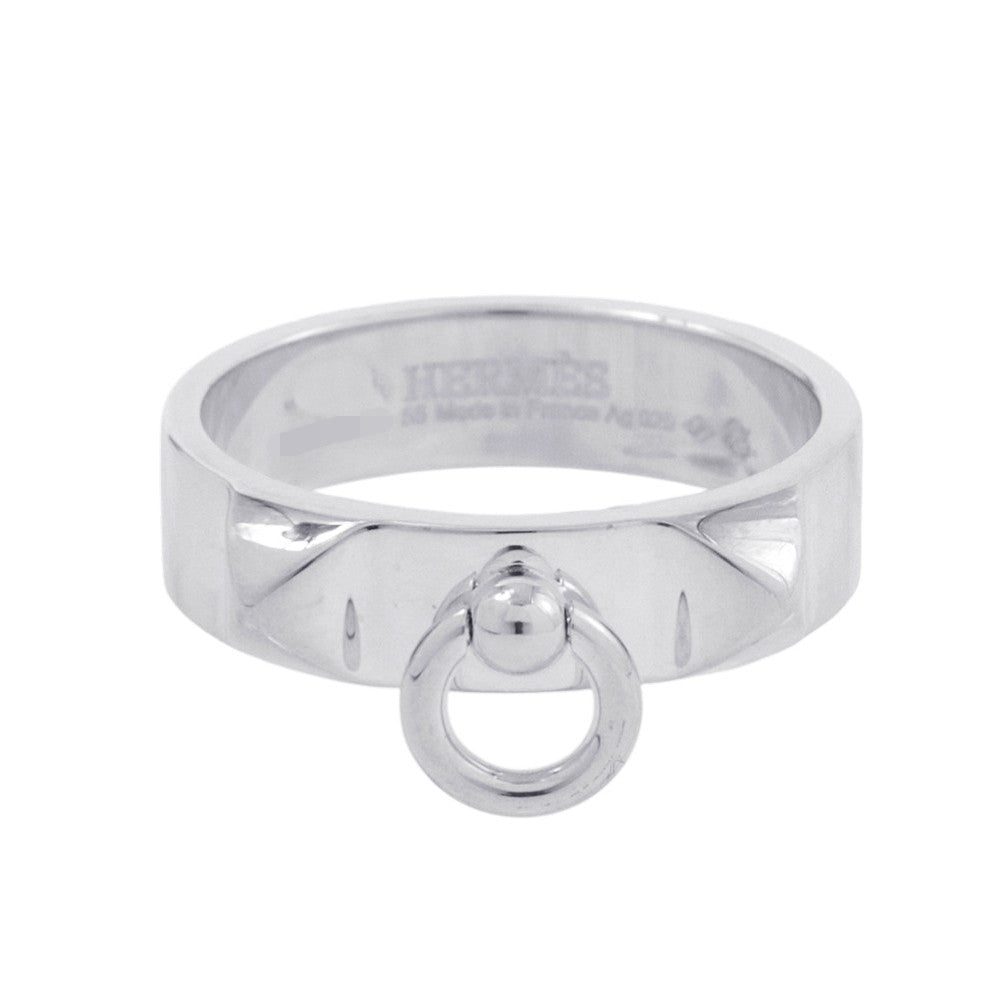 HERMES Collier de Chien Ring Size PM/55/#15H115607B SV925