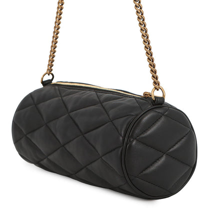 SAINT LAURENT PARIS SAD Tube Shoulder Bag Black699703 Lambskin Size Mini