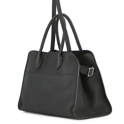 The Row Soft Margaux BlackW1586L133BLPL Calf Leather Size 12