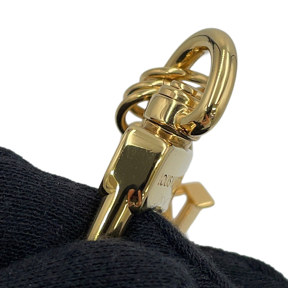 LOUIS VUITTON Bag Charm Pearl River GoldM02608 Gold Plated Faux Pearl