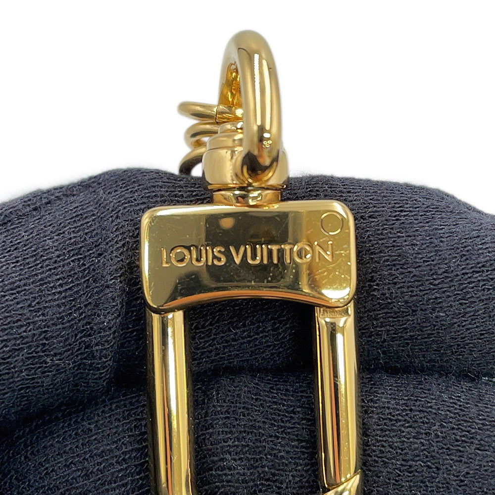 LOUIS VUITTON Bag Charm Pearl River GoldM02608 Gold Plated Faux Pearl