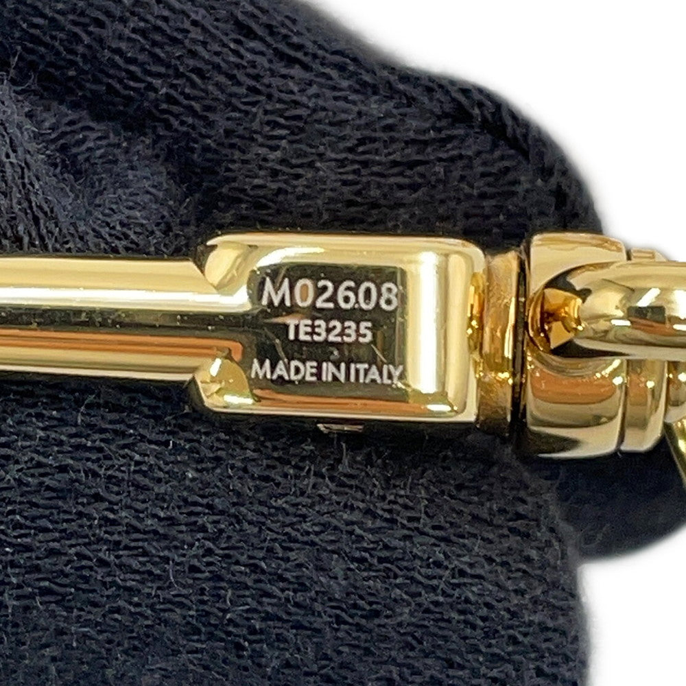 LOUIS VUITTON Bag Charm Pearl River GoldM02608 Gold Plated Faux Pearl