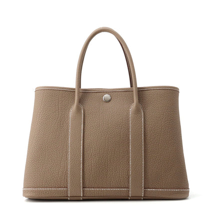 HERMES Garden Party Etoupe Negonda Leather Size TPM