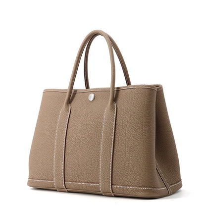 HERMES Garden Party Etoupe Negonda Leather Size TPM
