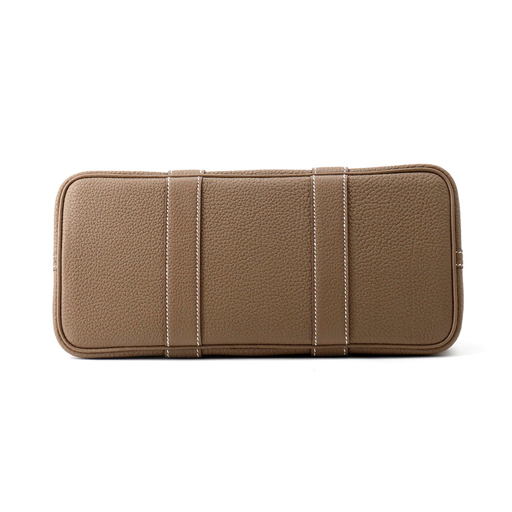 HERMES Garden Party Etoupe Negonda Leather Size TPM