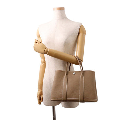 HERMES Garden Party Etoupe Negonda Leather Size TPM