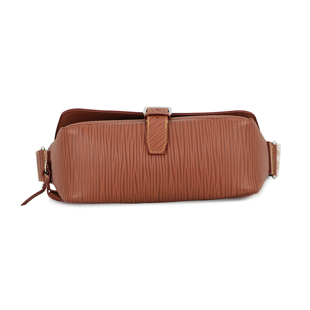 LOUIS VUITTON Montsouris Messenger BrownM23097 Epi XL Calf Leather