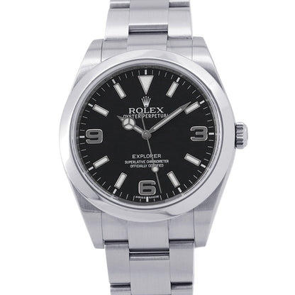 ROLEX ExplorerI W39mm Stainless Steel Black Dial214270