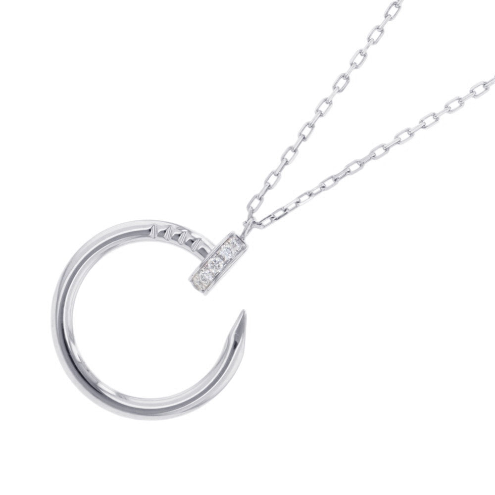 CARTIER Juste Un Clou NecklaceB7224897 18K White Gold