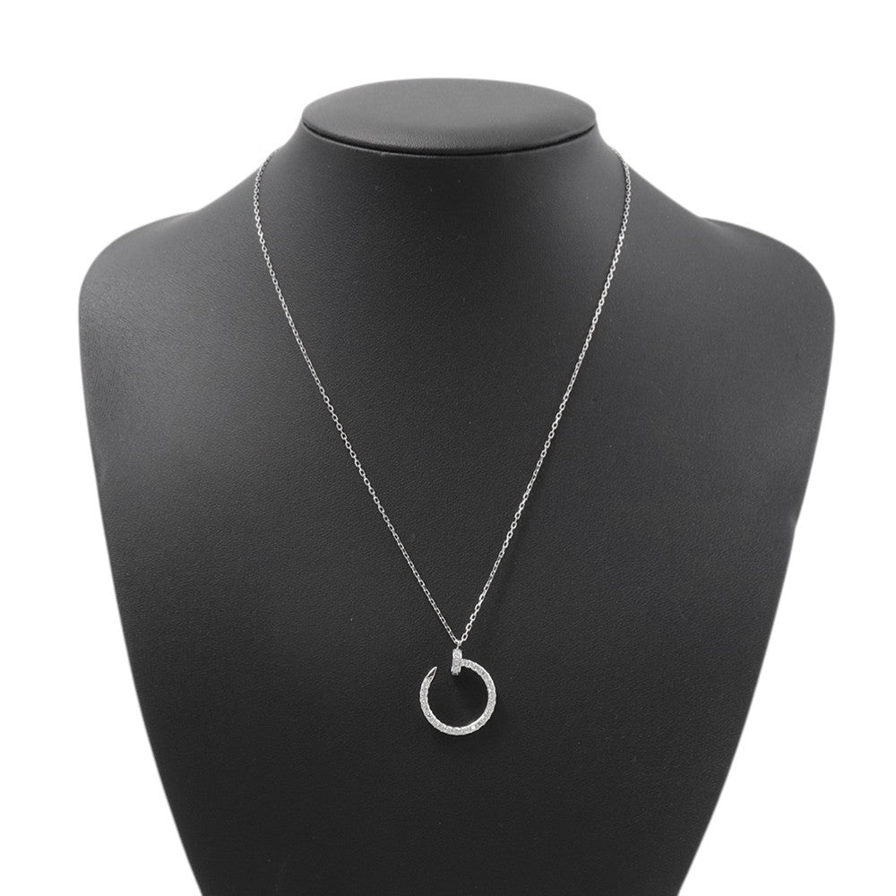 CARTIER Juste Un Clou NecklaceB7224897 18K White Gold