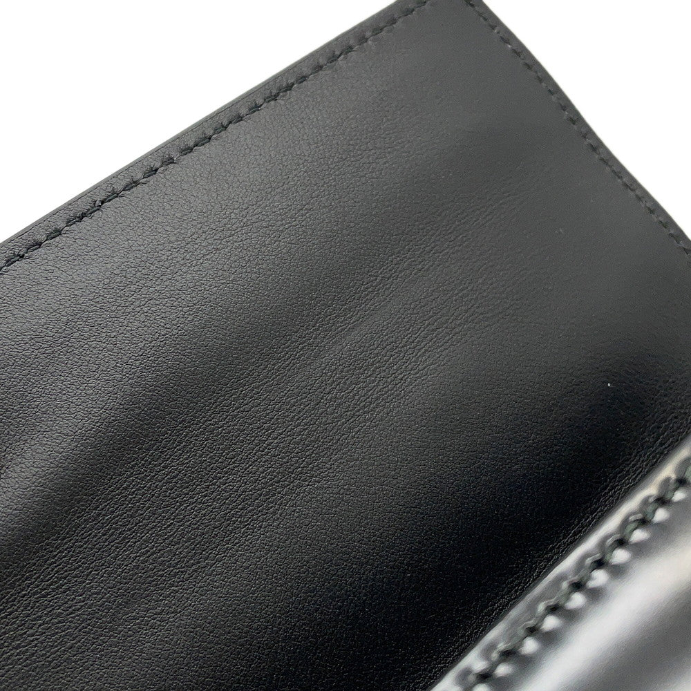 GUCCI Half Moon 2WAY Bag Black805815 Leather