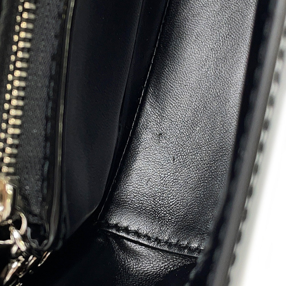 GUCCI Half Moon 2WAY Bag Black805815 Leather