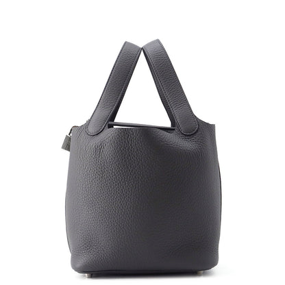 HERMES Picotin Lock Ardoise Taurillon Clemence Size PM