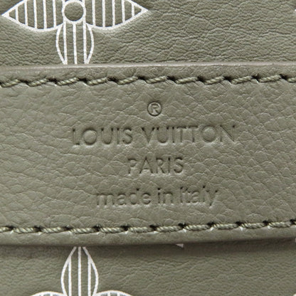 LOUIS VUITTON Keepall Bandouliere Olive Green M12504 Monogram Shadow Size 50