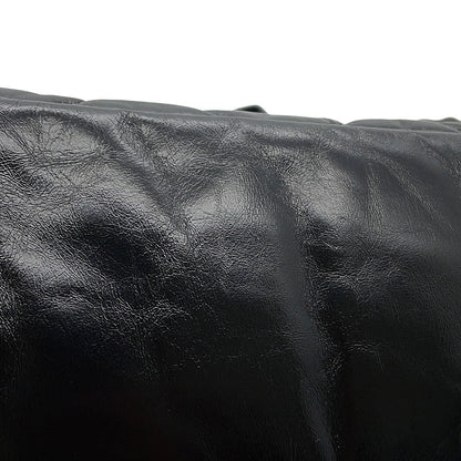 CHANEL Matelasse Portobello 2WAY ChainTote Bag BlackA46153 Vintage Leather Straw