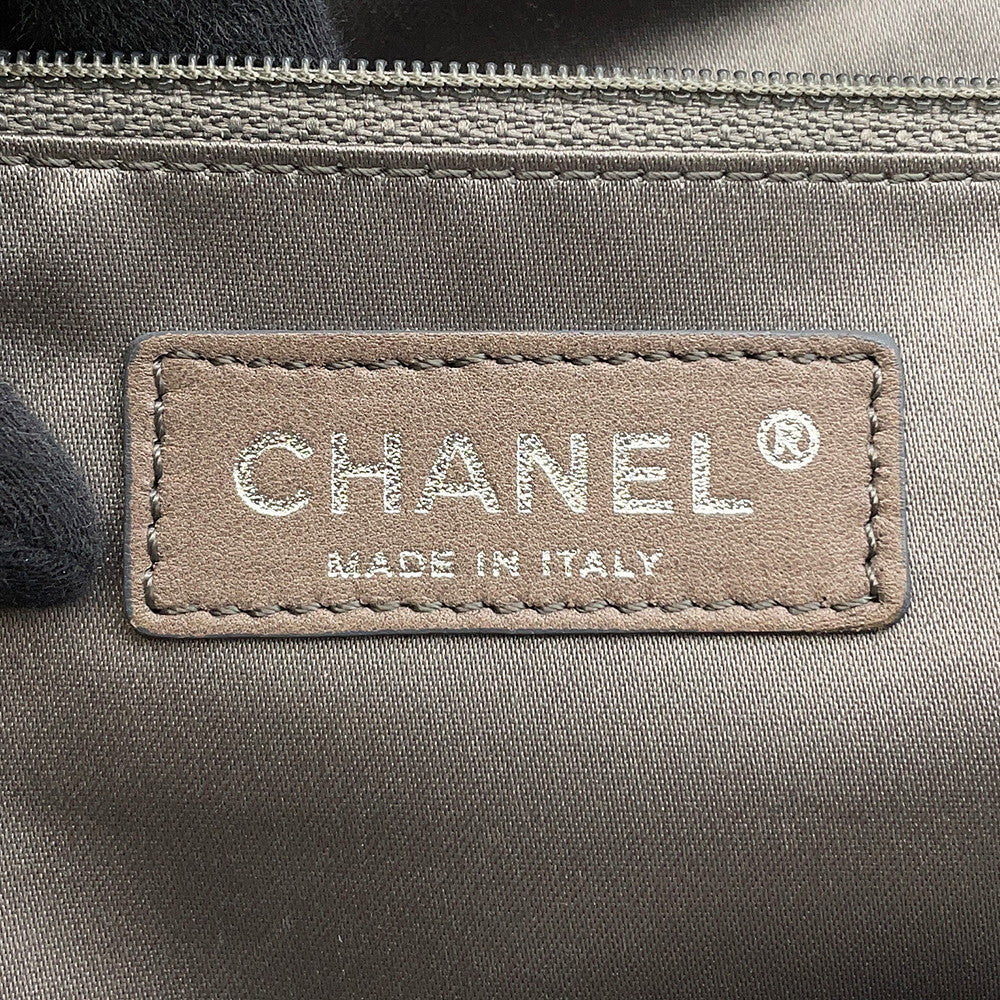CHANEL Matelasse Portobello 2WAY ChainTote Bag BlackA46153 Vintage Leather Straw
