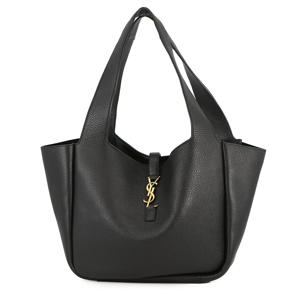 SAINT LAURENT PARIS LE 5 A 7 BEA Le Sancassette Bear Shoulder Black763435AADUU1000 Soft Deer Leather