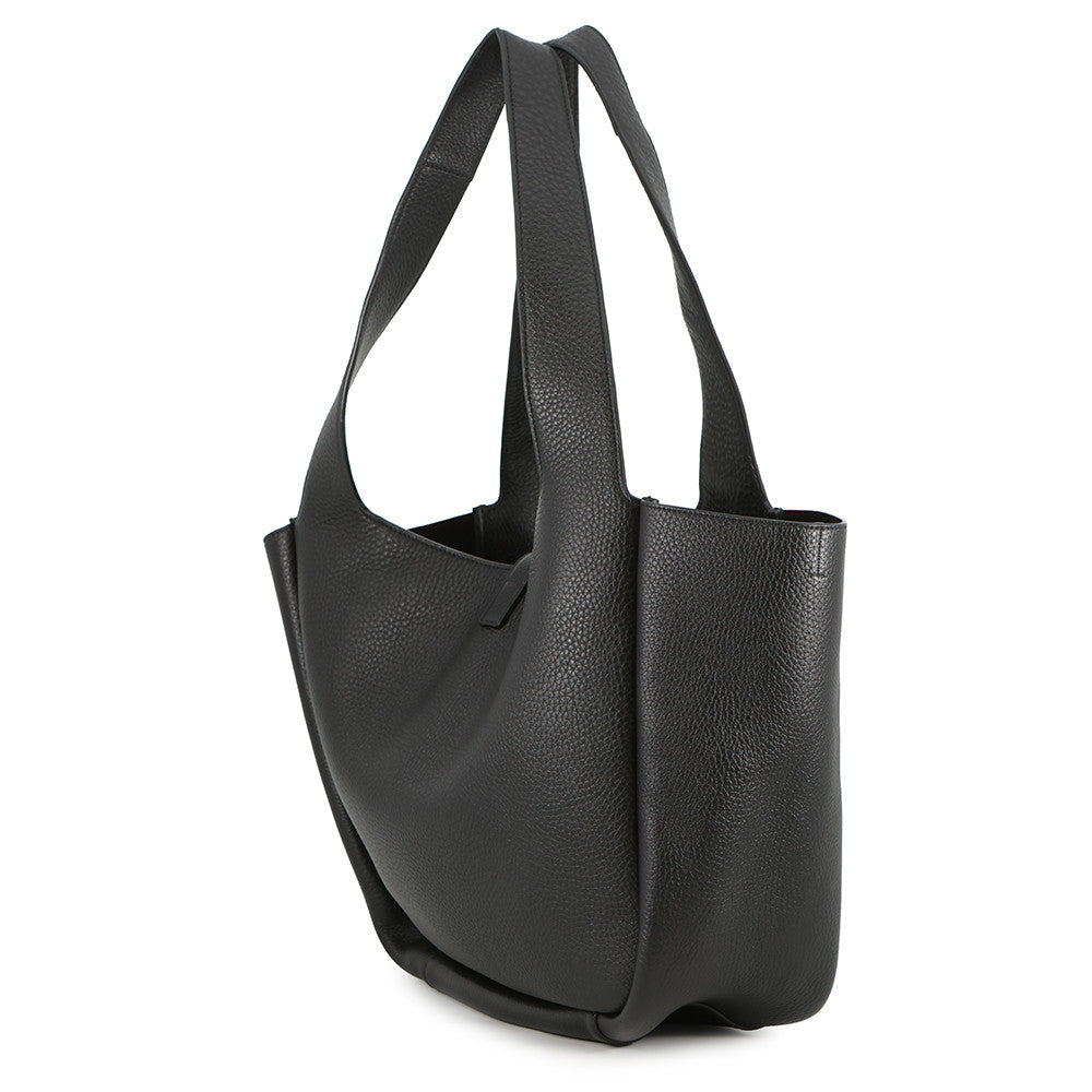 SAINT LAURENT PARIS LE 5 A 7 BEA Le Sancassette Bear Shoulder Black763435AADUU1000 Soft Deer Leather