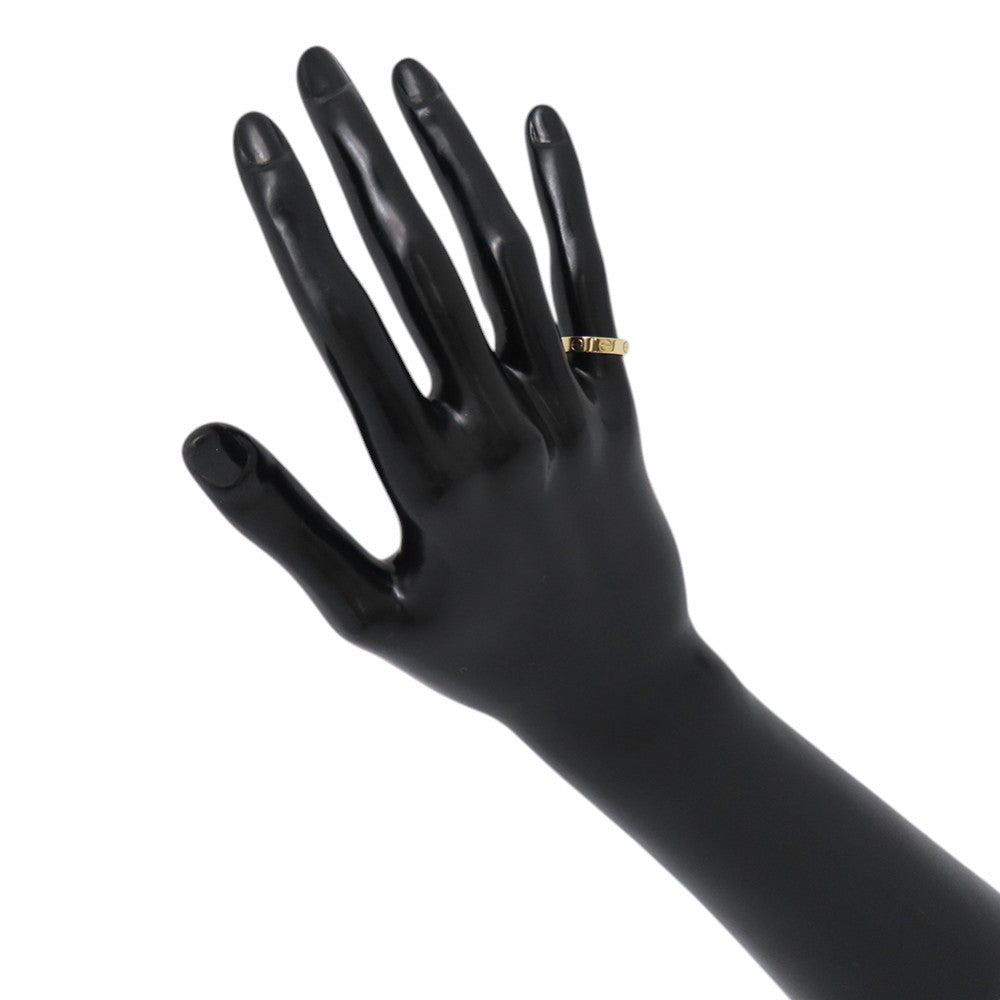 CARTIER Mini Love Ring Size Small/45/#5B4085045/B4085000 18K Yellow Gold