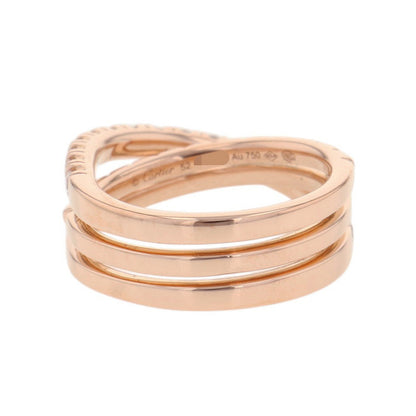CARTIER Etincelle De Cartier Semi-Pavé Setting Ring Size 52/#12B4230252/B4230200 18K Pink Gold