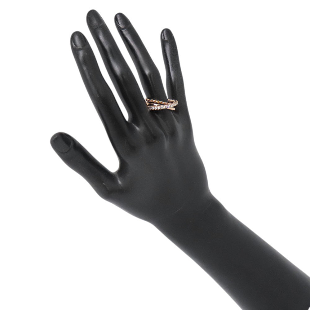 CARTIER Etincelle De Cartier Semi-Pavé Setting Ring Size 52/#12B4230252/B4230200 18K Pink Gold