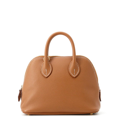 HERMES Bolide1923 Gold Evercolor Size Mini