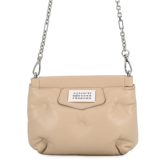 Maison Margiela Maison Margiela Glam Slam ChainShoulder Bag BeigeS56WF0161 Leather