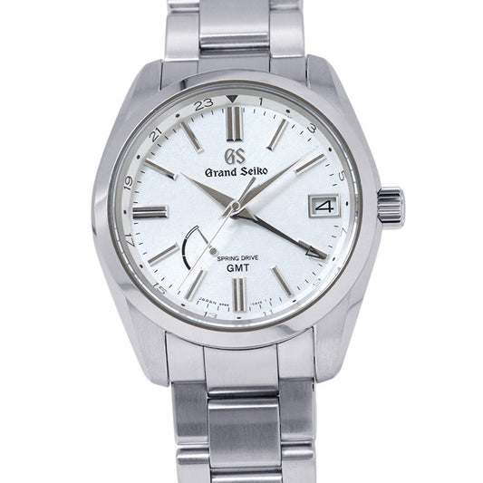 SEIKO Grand SEIKO Spring Drive GMT W40mm Stainless Steel Silver DialSBGE279
