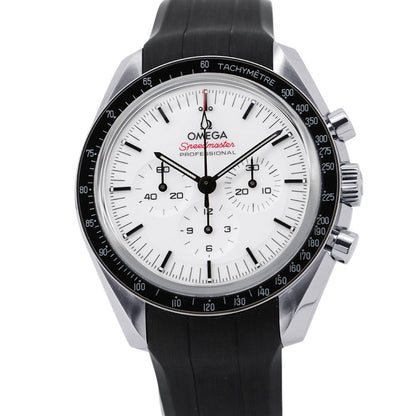 OMEGA Speedmaster Moonwatch Professional W42mm Stainless Steel Rubber White Dial310.32.42.50.04.001