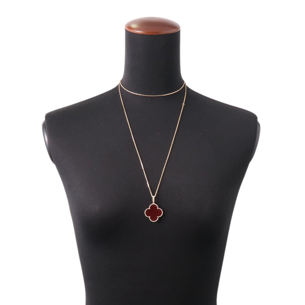 Van Cleef & Arpels Magic Alhambra Long Necklace 1 MotifVCARO49N00 18K Yellow Gold
