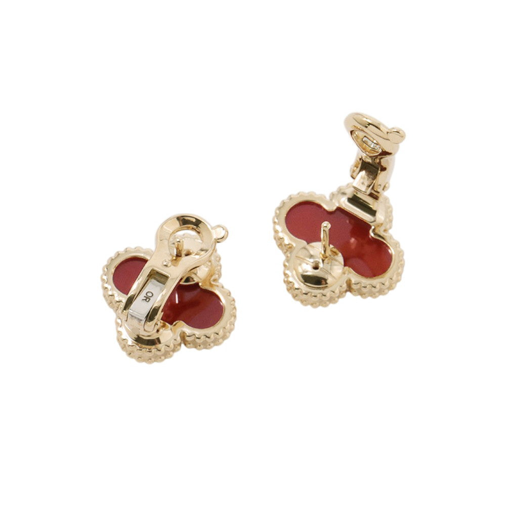 Van Cleef & Arpels Vintage Alhambra EarringVCARD40400 18K Yellow Gold