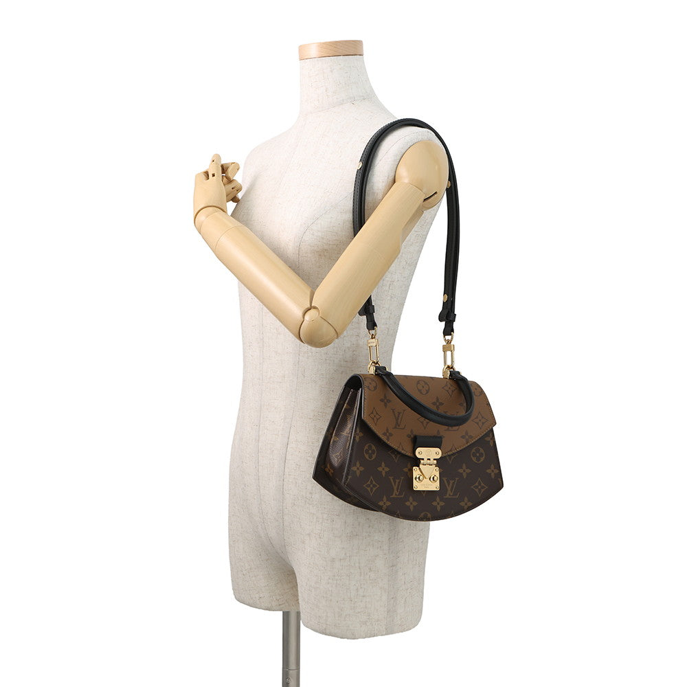 LOUIS VUITTON Tilsit NoirM46548 Monogram Monogram Reverse Canvas